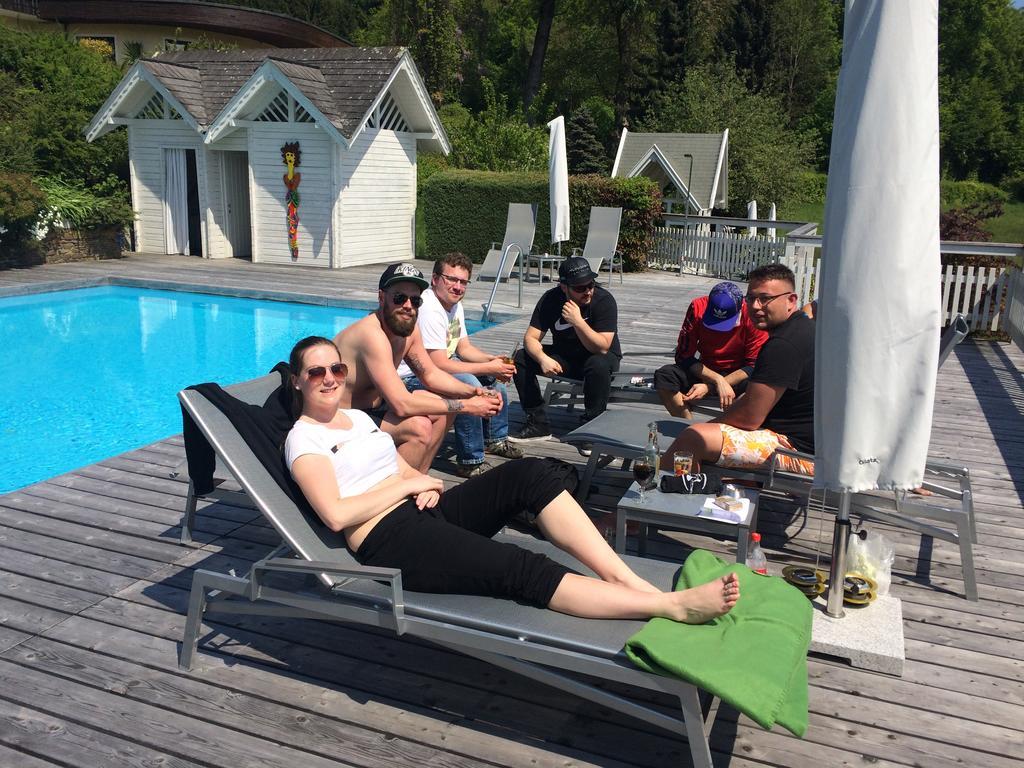 Hotel Garni Wurzer Velden am Wörthersee Esterno foto