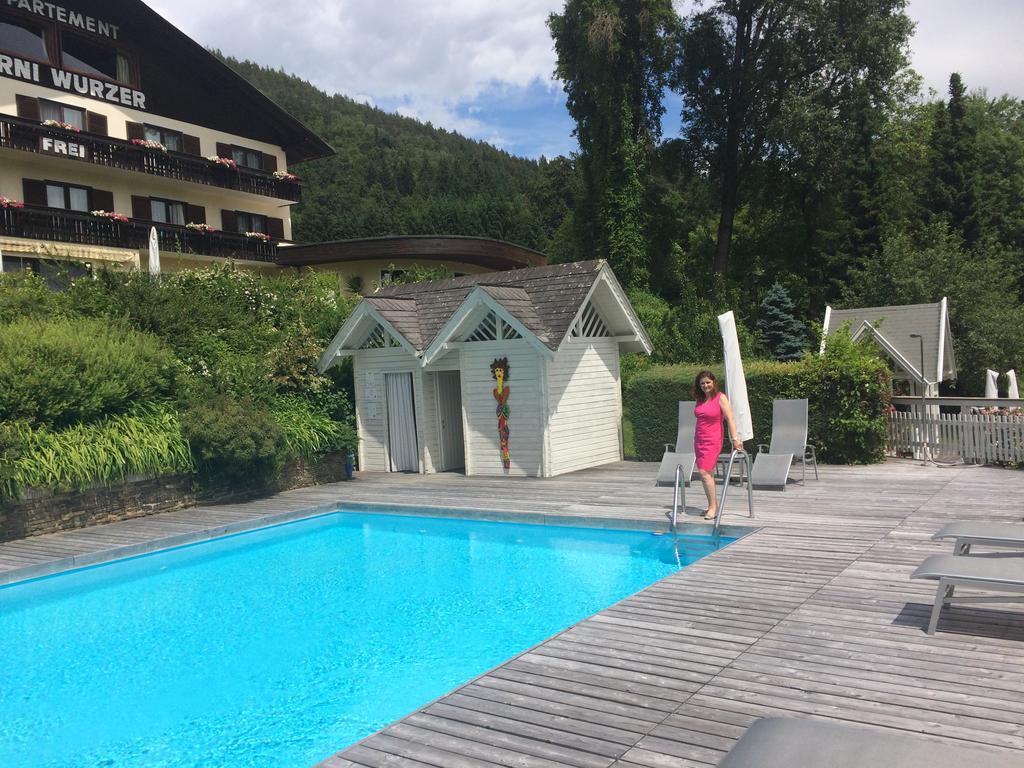Hotel Garni Wurzer Velden am Wörthersee Esterno foto